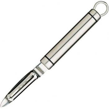 Kitchencraft Oval Handled Professional Stainless Steel Swivel Peeler Ainless