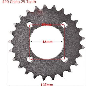 Accesorio de Piñón 25T/37T/39T/41T/43T/48T
