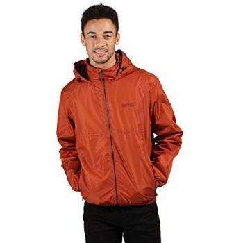 Regatta Ladomir Herren-Wasserschutzjacke – robuste Kapuze, langlebig