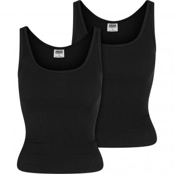 Dámské organic t-shirt základní – 2× černé