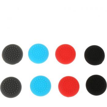 8Pcs Silicone Joystick Covers for Nintendo Switch Controllers