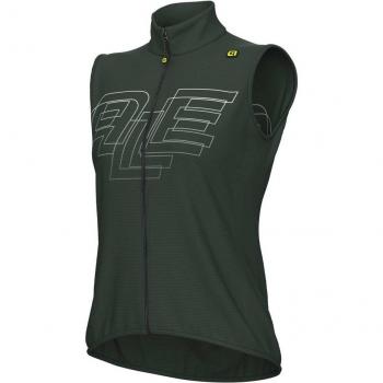 Mujer XS: Chaleco Corteviento Verde Bosque – Alé PR.E Sauvage