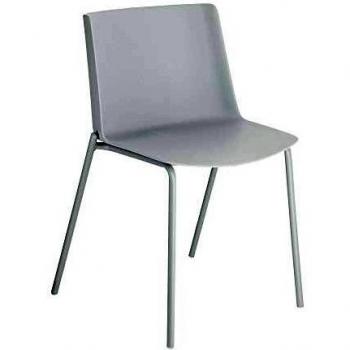 Chaise Hannia Design Gris Nuage