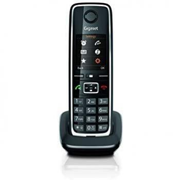 Gigaset C530HX Teléfono DECT Negro, Plata Identificador de llamadas