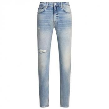 Camicia Hugo Jeans Blu Celeste 31