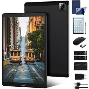 Tablet ANTEMPER 10 Android 11 4GB RAM + 64GB ROM 5G WiFi Bluetooth GPS 6000mAh con ratón, teclado y cubierta