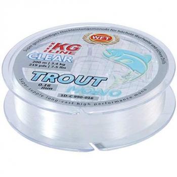 WFT Trout Mono 200m klar 0,22mm