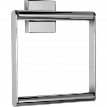 Croydex Chester Flexi-Fix™ Towel Ring in Brushed Nickel