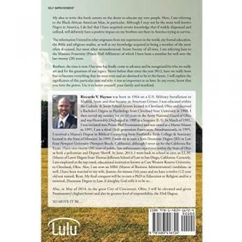 Saving the African-American from Cradle to Grave: Instructions to the Blackman In the 21st Century