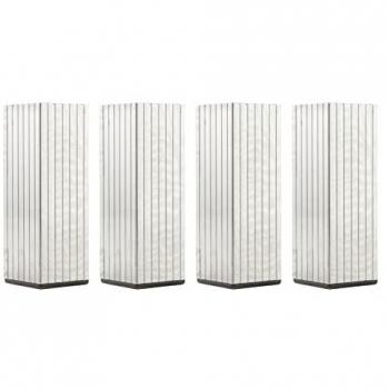 LightmaXX ALU-STAGE Bühnenfuß SET Hexa 4x 20cm für Bühnenpodeste