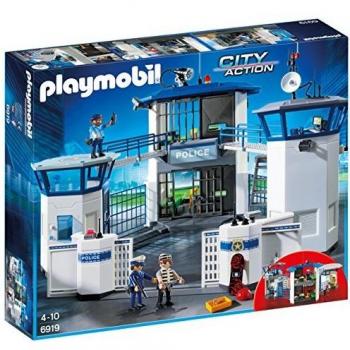Playmobil Police Headquarters with Prison and Extra Figures