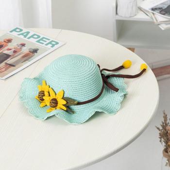 Floral Print Summer Hat for Kids