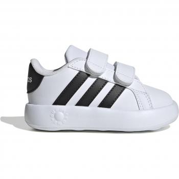 Scarpe da ginnastica per bambini adidas Grand Court 2.0 CF LTH INFANT con chiusura a strappo