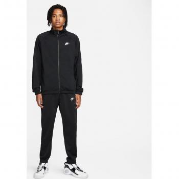 Tuta Intera Completa UOMO Nike Club Nero Poliestere Tricot L