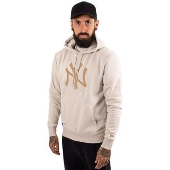 New Era Yankees Beige Hoodie – Unisex S