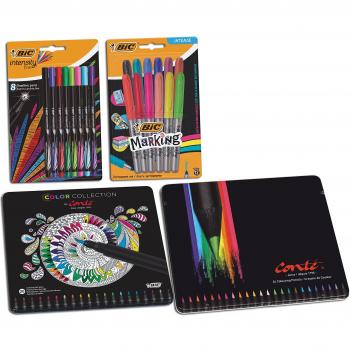 BIC Intensity Fine‑Felt Writing Instruments