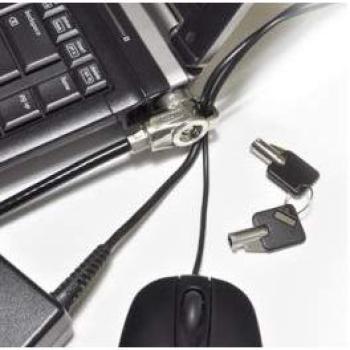 Compulocks Security Slot Câble antivol avec piège – Argent