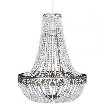 Chandelier with Crystal Accents 36.5x46cm