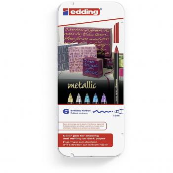 Edding 1200 feutre métallique