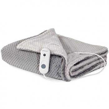 CozyGlide Orbegozo Electric Blanket 1750 Gray