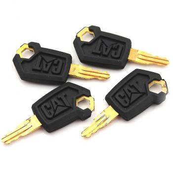 Clé Heavy Equipment 4pcs pour Chargeur Caterpillar 5p8500 Cat Shytmv Noir/Or