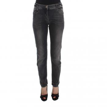 Ermanno Scervino Elegant Gray Regular Fit Jeans, Gray female, Size: W31