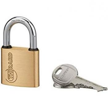 Lucchetto in ottone Ruck 30mm 2 chiavi Thirard