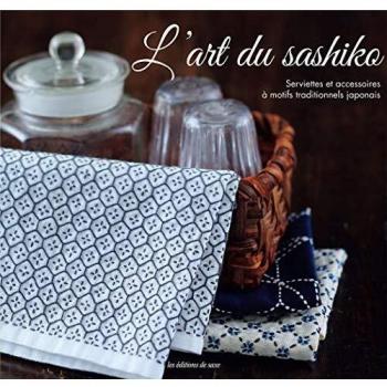 L'art du sashiko: Serviettes et accessoires à motifs traditionnels japonais