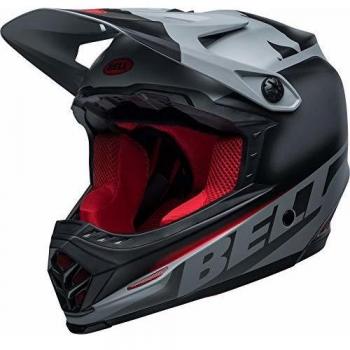 BELL Full-9 Fusion MIPS Casco Integral MTB, Unisex Adulto, Negro Mate/Gris/Crim, Mediano