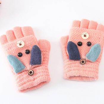 Guantes Elásticos de Medio Dedo 6-12 años