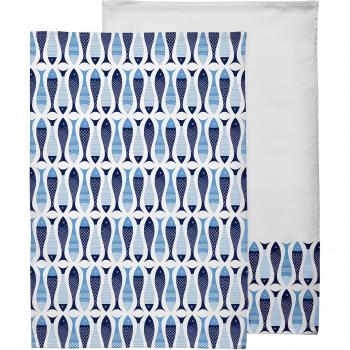 Azure Tide Bathroom & Kitchen – Pair of Towels