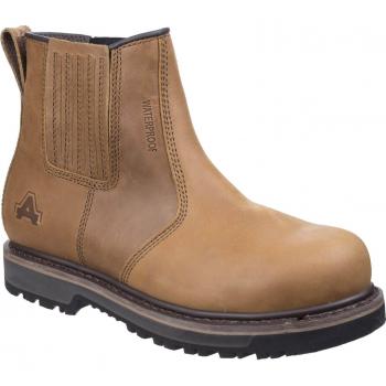 Amblers Mens Safety AS232 Safety Boots Tan