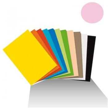 Cartolina 50x65cm Rosa Pálido 1 Folha 180g