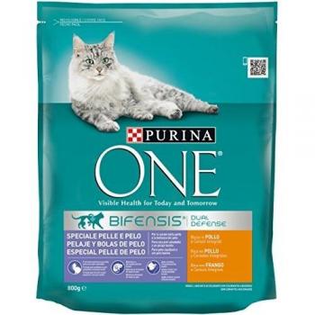 Purina One Cuidado del Pelo y Pollo 800 g