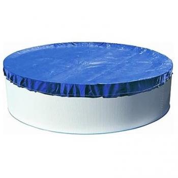 STARMATRIX Abdeckplane 420 cm Rund – Sommer & Winter – Blau
