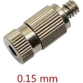 Pulvérisateur d'atomisation 3/16 à filetage mâle – Brumisation serre – Système de refroidissement plantes – Pack complet 100 pièces