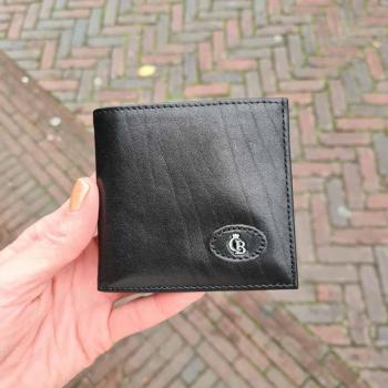 Castelijn & Beerens 10 cm Gaucho RFID Wallet – Matte Black