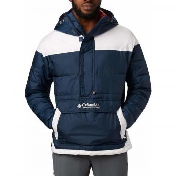 Columbia Lodge Chaqueta de sudadera azul para hombre