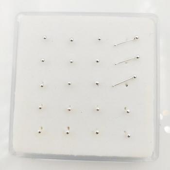 925 Silver 1.8mm Ball Nose Piercing Studs