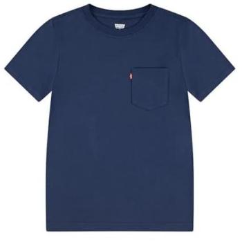 Kids T-Shirt Levi's LVB Sunset Pocket – Jungen, 8 (128) – Marineblau