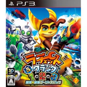 Ratchet & Clank 1‑2‑3 : Ginga * Saikyou Gorgeous Pack [Japonais] PS3 Import
