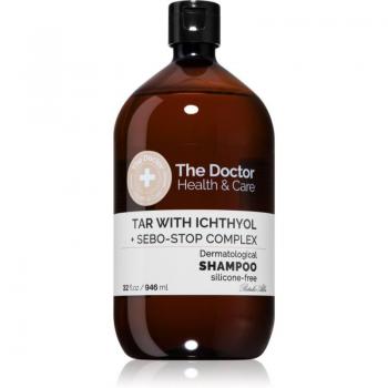 Shampoing The Doctor Tar avec Ichthyol et Sebo-Stop – Dermatite séborrhéique sévère, 946 ml