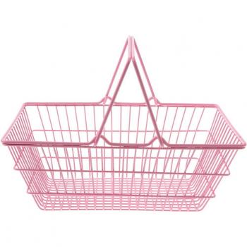 Mini Metal Shopping Basket for Kids