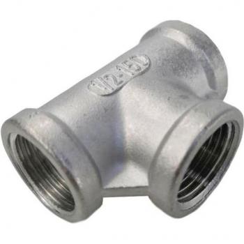 1/2 BSP Threaded Stainless Steel Equal Tee