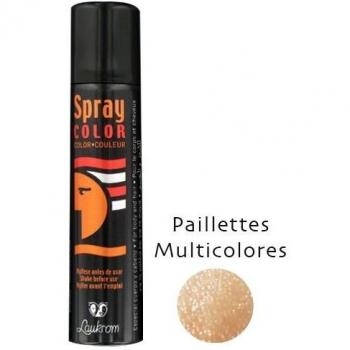 Spray Multicolor de Lentejuelas Laukrom 75ml
