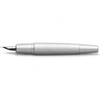 Faber-Castell Füller E-Motion Pure (Silber) Mittel