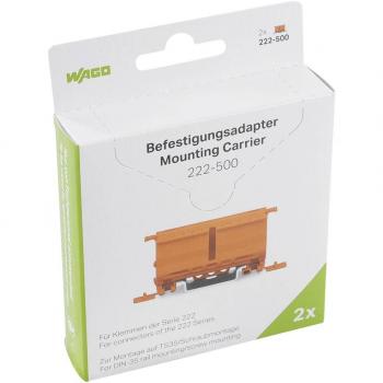 Accessoire de montage Wago 2-5 pôles – une unité, orange