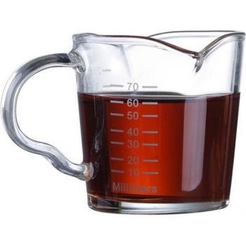Taza de Medición 70 ml para Latte y Cappuccino