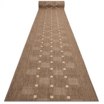 Alfombra SizaLux 20079 Beige Café Maíz 120x260 cm