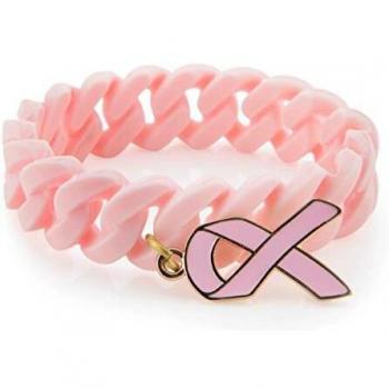 Rubz Femme Bracelet Cravate Rose 18 cm